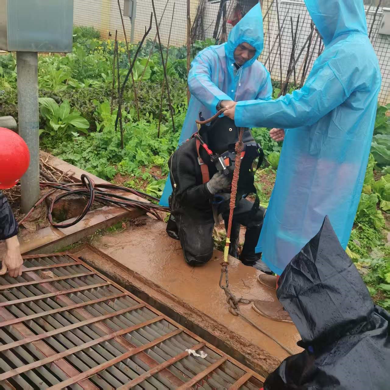 污水提升泵站清理